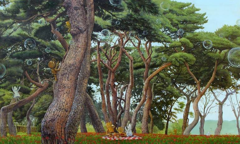 "Meet" Painting