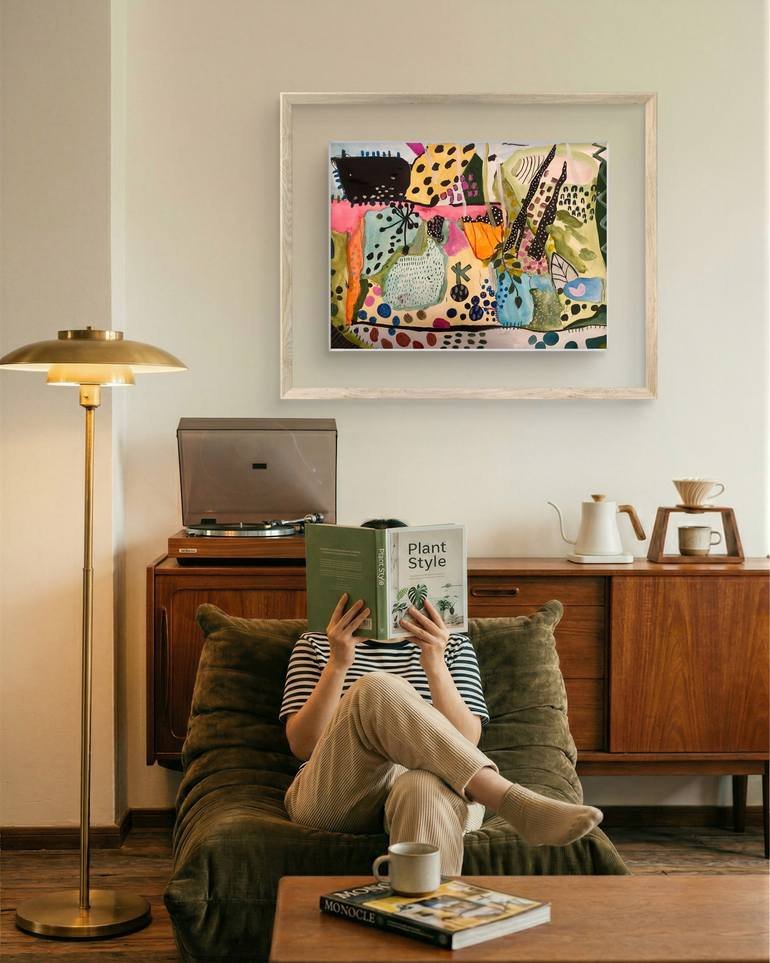 “Garden of Quiet Wonder” Painting
