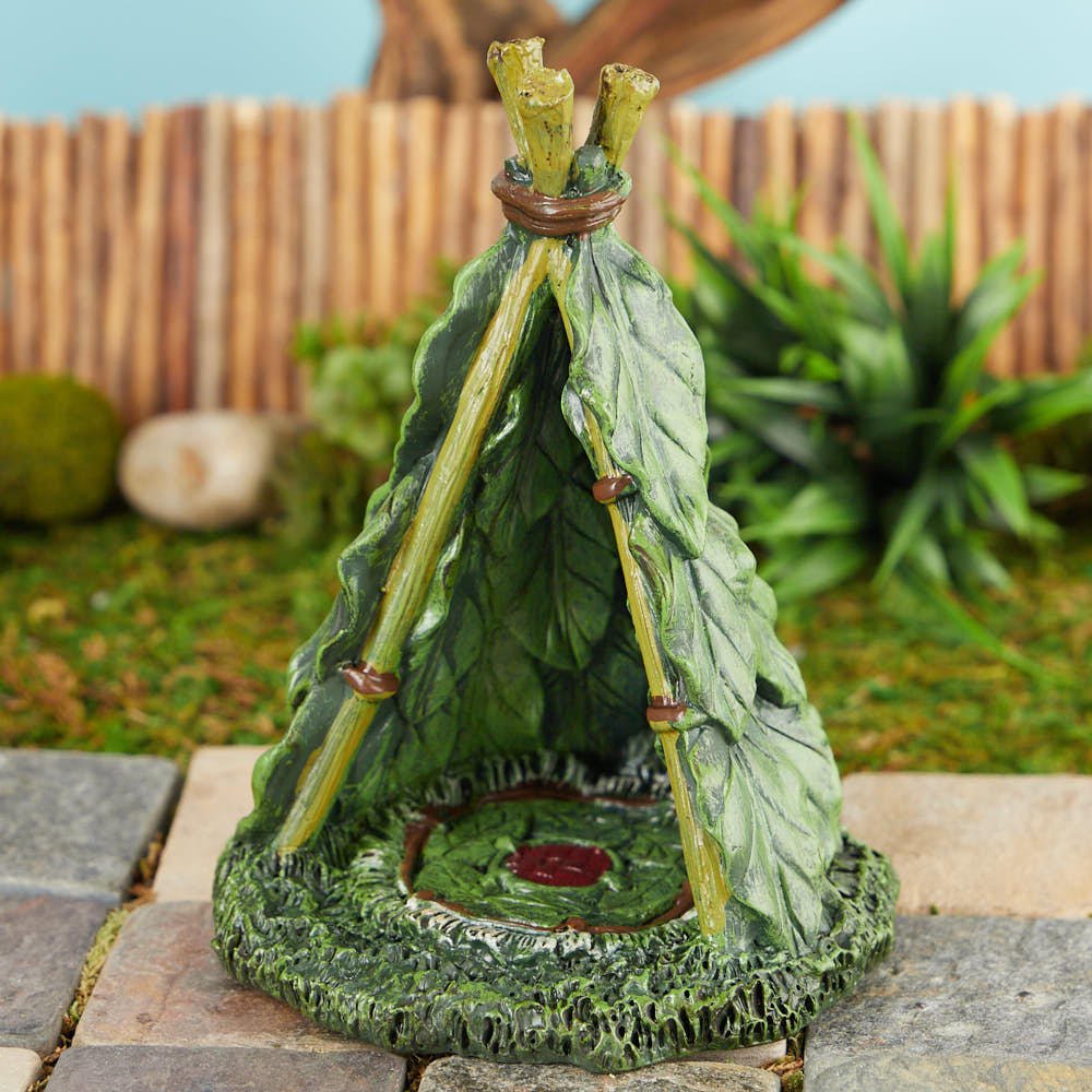 Miniature Woodland Leaf Tepee