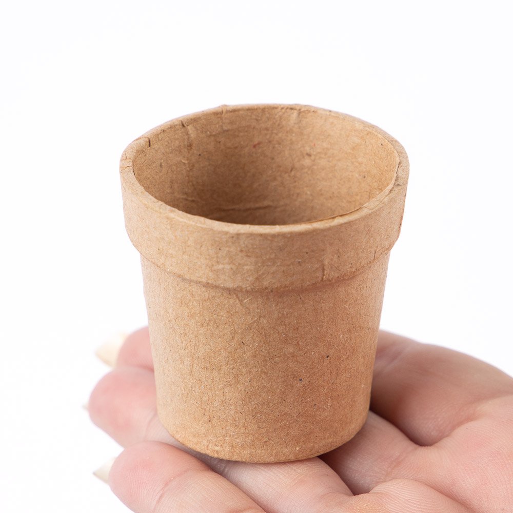 5.08 cm Paper Mache Flower Pot