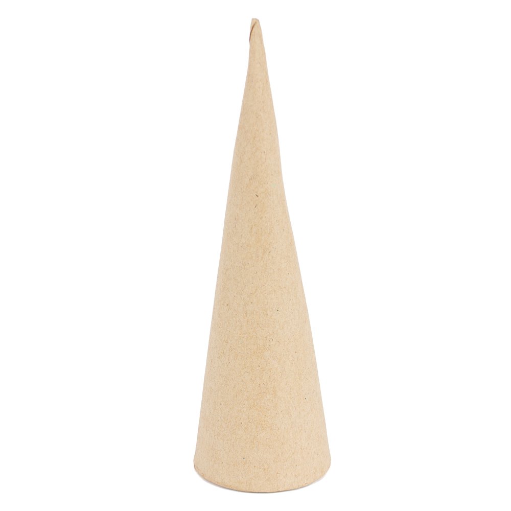 17.78 cm Paper Mache Closed Bottom Doll Cone