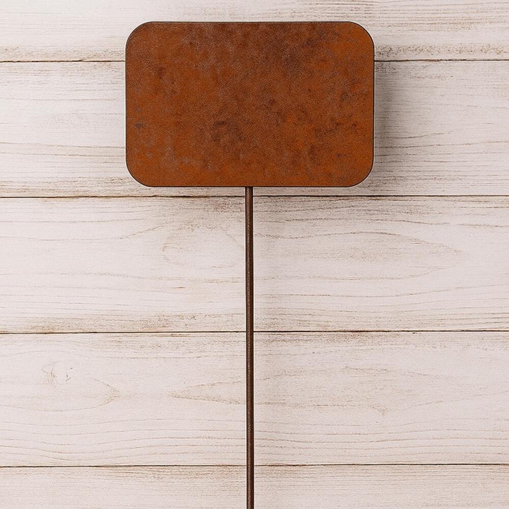 Rustic Metal Sign Stake