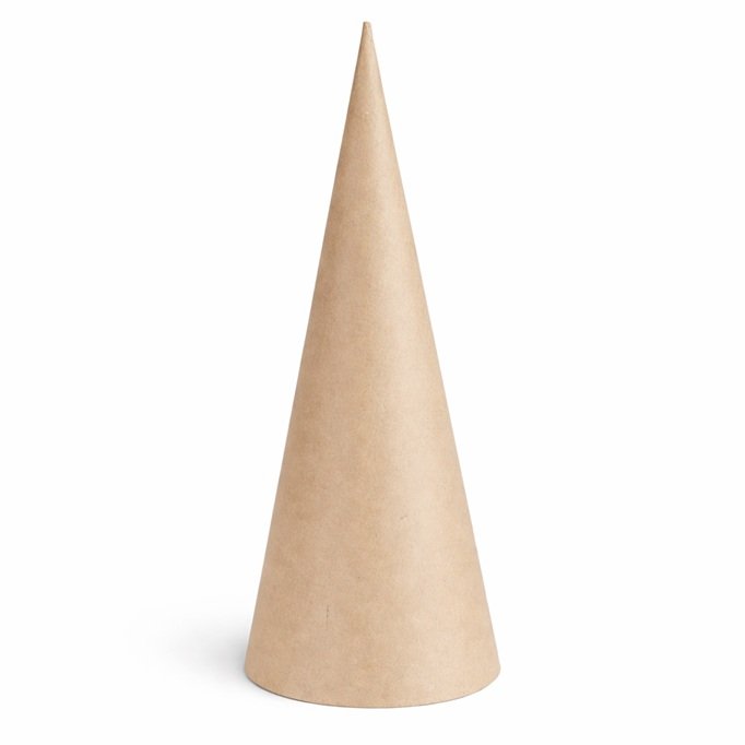 45.72 cm Paper Mache Craft Cones with Open Bottom